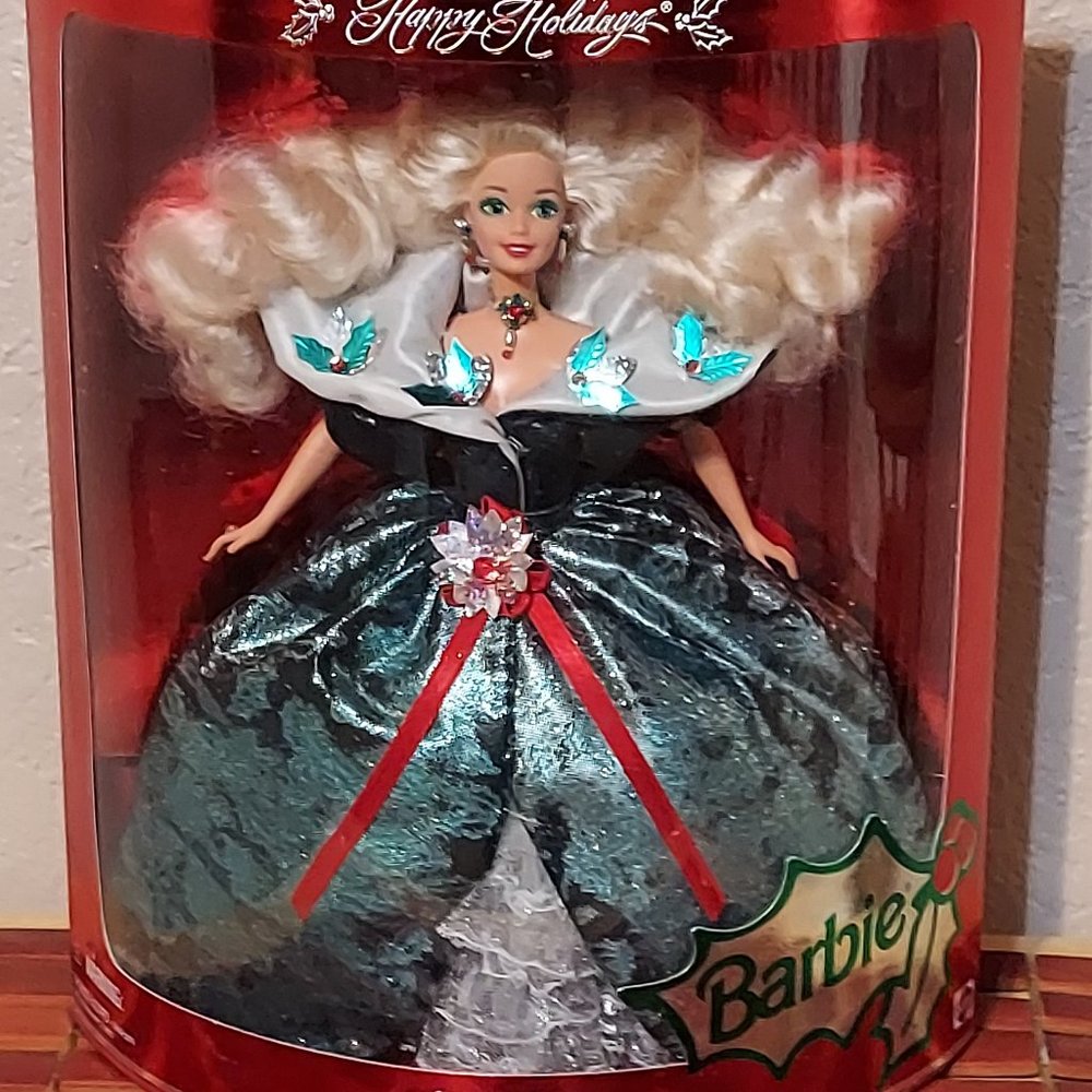 ✅ COLLECTORS 1995 Vintage Special Edition Happy Holidays Barbie